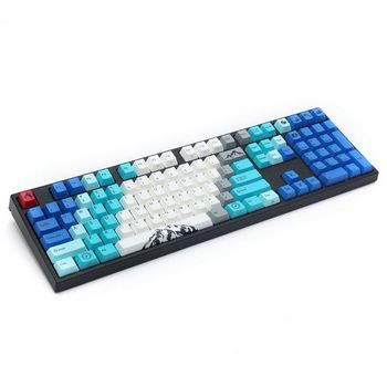 Varmilo VEA108 Summit R1 gaming keyboard, MX-Silent-Red, white LED - US layout A26A050A6A1A01A007