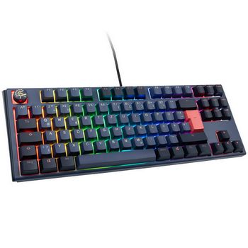 Ducky One 3 Cosmic Blue TKL Gaming Keyboard, RGB LED - MX-Ergo-Clear-DKON2187ST-EDEPDCOVVVC1