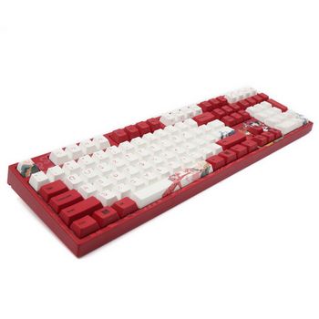 Varmilo VEA108 Koi Gaming Keyboard, MX Silent Red, White LED - US Layout A26A039A6A0A01A034