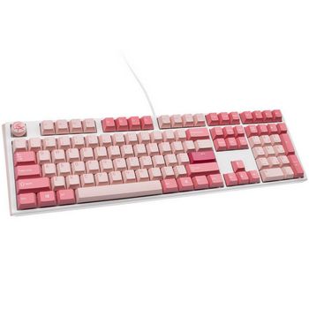 Ducky One 3 Gossamer Pink Gaming Keyboard - MX-Ergo-Clear (US)-DKON2108-EUSPDGOWWPC2
