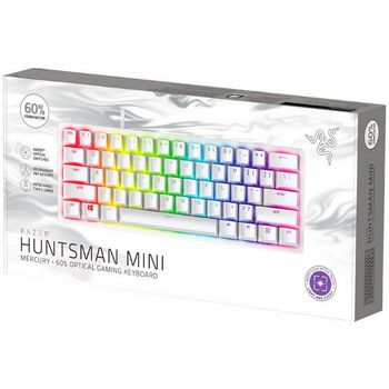 Razer Huntsman Mini Mercury Gaming Keyboard, optical switches - white, ISO DE-RZ03-03392700-R3G1