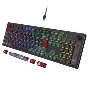 Montech MKey Darkness Gaming Keyboard - GateronG Pro 2.0 Yellow
