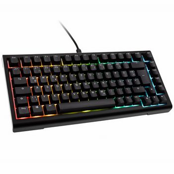 Ducky Tinker 75 gaming keyboard, RGB - MX-Speed Silver (ISO-DE)-PKTI2383IST-CPDEPDOECLAAW1
