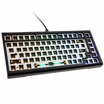 Ducky Tinker 75 Barebone Gaming Keyboard, RGB - black (ANSI)-PKTI2383AST-ANSI01