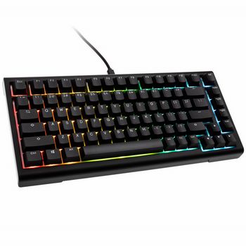Ducky Tinker 75 Gaming Keyboard, RGB, black - MX-Red (ANSI)-PKTI2383AST-CRUSPDOECLAAW1