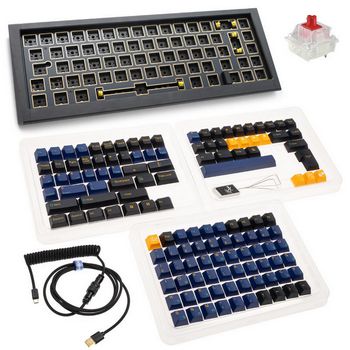 Ducky Outlaw 65 Gaming Keyboard, Barebone - black (ANSI)-PKOU2367AST-ANSI01