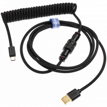 Ducky Coiled Cable - Black Edition-DACOC2-BLK1