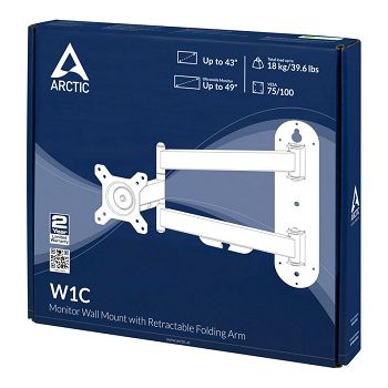 Arctic Monitorhalterung W1C - schwarz AEMNT00058A