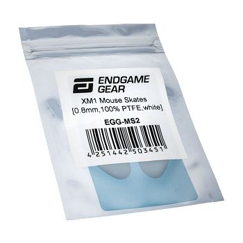 Endgame Gear XM1 Mouse Skates, 100% PTFE, milky white - Single Set EGG-MS2