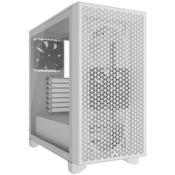 Corsair 3000D Airflow Tempered Glass Midi Tower - white CC-9011252-WW