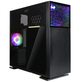 InWin N515 Midi-Tower Tempered Glass - black IW-CS-N515BLK-1AL120