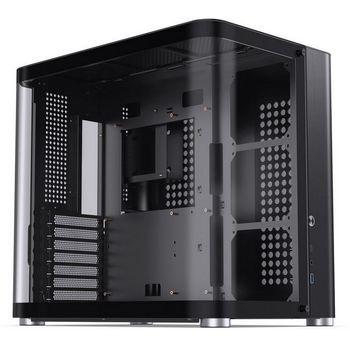 Jonsbo TK-2 2.0 Midi-Tower, Tempered Glass - black TK-2 BLACK