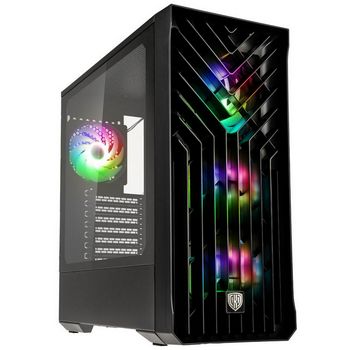 Kolink Unity Cascade ARGB Mid-Tower Case - Black-UNITY CASCADE BLK