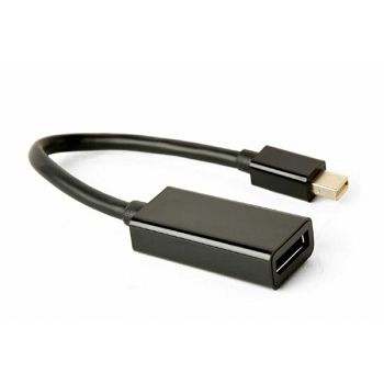 Gembird 4K Mini DisplayPort to DisplayPort adapter, black