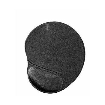 Gembird Gel mouse pad with wrist support, black