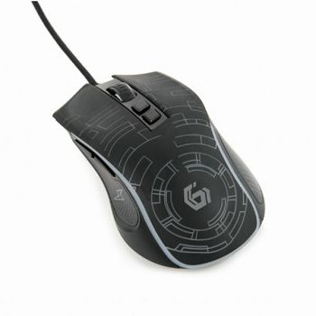 Gembird USB LED gaming mouse, black