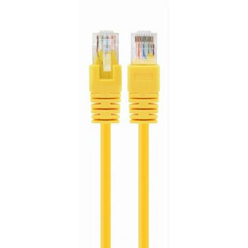 Gembird CAT5e UTP Patch cord, yellow, 0,25 m