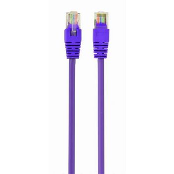 Gembird CAT5e UTP Patch cord, purple, 0,5 m