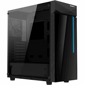 Gigabyte C200 GLASS ATX RGB illuminated housing, black