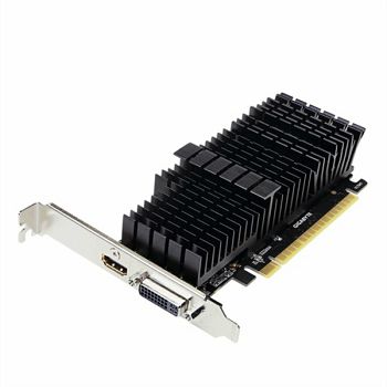 GIGABYTE GeForce GT 710 graphics card, 2GB GDDR5, PCI-E 2.0