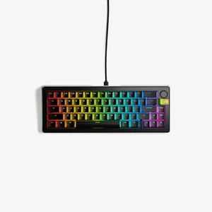 Glorious GMMK 3 Pro HE Wireless 65 % Custom Gaming-Tastatur - Pre-Built, ANSI (US), Fox HE Switches, schwarz-GLO-KB-GMMK3-PRO-65-PB-HE-WL-BLK-US