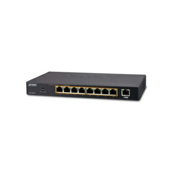 PLANET Gigabit Preklopnik (Switch) 8-port 10/100/1000Mbps sa 8-Port 802.3at PoE + 1-port Gigabit Ethernet Switch (100W POE Budget with External Power Supply)