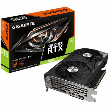 GIGABYTE NVidia GeForce RTX 3060 12GB GDDR6 192 bit