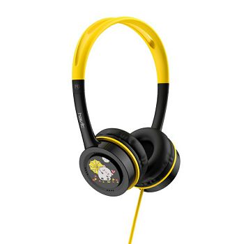 HAVIT headphones with children's motif H210d Black-yellow