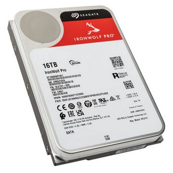 Seagate IronWolf Pro NAS HDD, SATA 6G, 7200 U/min, 3,5" - 16 TB-ST16000NT001