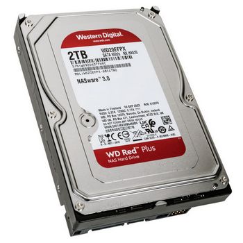 Western Digital Red Plus, SATA 6G, Intellipower - 3,5 Zoll, 2 TB-WD20EFPX