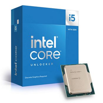 Intel Core i5-14600KF 3,5 GHz (Raptor Lake Refresh) Sockel 1700 - boxed BX8071514600KF