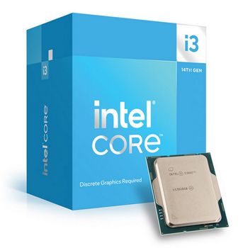 Intel Core i3-14100F 3,5 GHz (Raptor Lake Refresh) Sockel 1700 - boxed-BX8071514100F