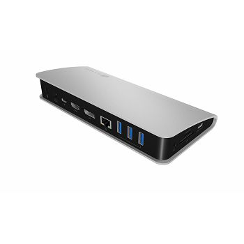 Icybox IB-DK2408-C 11-in-1 USB Type-C DockingStation Laptop Docking Station with Power Delivery 60W