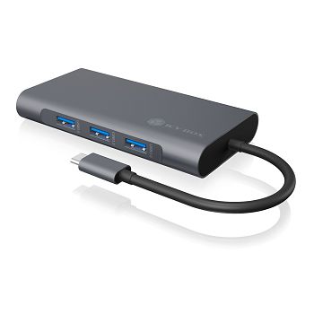 Icybox IB-DK4040-CPD docking station with Power Delivery 100W