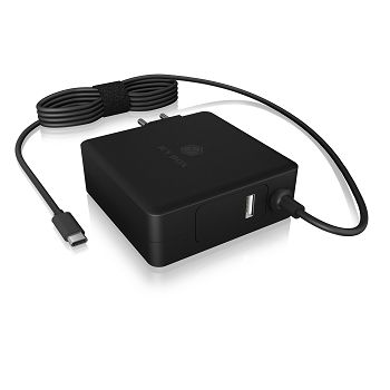 Icybox IB-PS101-PD USB-C Power Delivery 90W fast charger