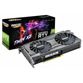 Inno3D GeForce RTX 3060 TWIN X2, 12GB GDDR6, LHR