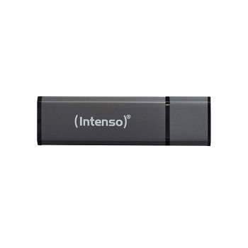 Intenso 64GB Alu Line USB 2.0 Memory Stick - Anthracite