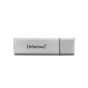 Intenso 64GB Alu Line USB 2.0 Memory Stick - Silver