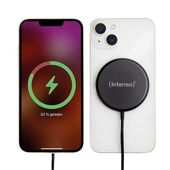 Intenso magnetic wireless charger MB1 with power supply
