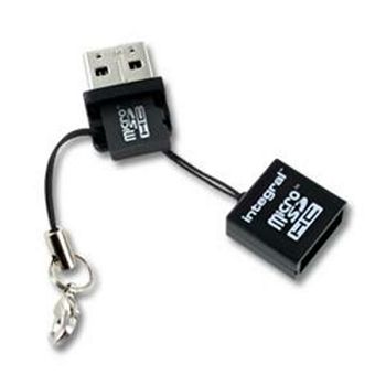 Integral micro SD / micro SDHC USB card reader