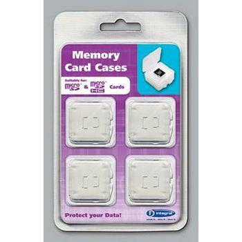 Integral 4x protection box for micro SD / micro SDHC cards