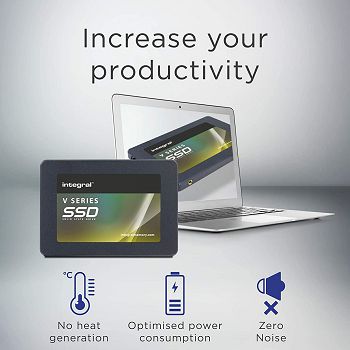 Integral V Series SATA III 2.5″ SSD Version 2, 120 GB
