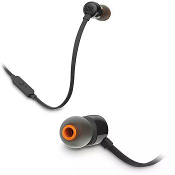 JBL Tune 110 In-ear headphones with microphone, black