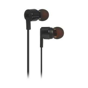 JBL Tune 210 In-ear headphones with microphone, black