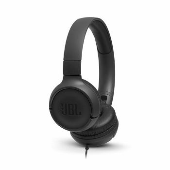 JBL Tune 500 headphones with microphone, black