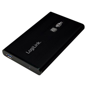 LogiLink Enclosure 2,5 Inch S-SATA HDD USB 3.0 Alu - storage enclosure - SATA 3Gb/s - USB 3.0
 - UA0106