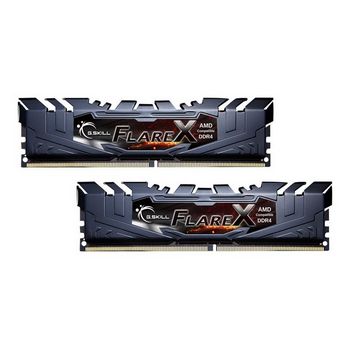 G.Skill Flare X series - DDR4 - 32 GB: 2 x 16 GB - DIMM 288-pin - unbuffered
 - F4-3200C14D-32GFX