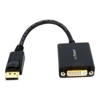 StarTech.com DisplayPort to DVI-D Adapter - 1920x1200 - Passive DVI Video Converter with Latching DP Connector (DP2DVI2) - DisplayPort adapter - 15.2 cm
 - DP2DVI2
