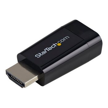 StarTech.com Compact HDMI to VGA Adapter Converter - Ideal for Chromebooks Ultrabooks &amp; Laptops - 1920x1200/1080p - video adapter - HDMI / VGA - 4.5 cm
 - HD2VGAMICRO