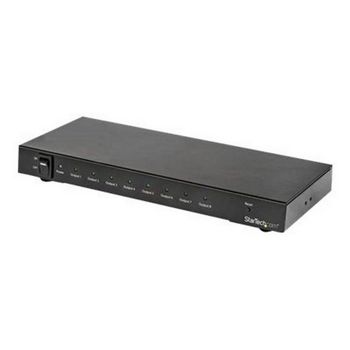 StarTech.com 4K 60hz HDMI Splitter - 8 Port - HDR Support - 7.1 Surround Sound Audio - HDMI Distribution Amplifier - HDMI 2.0 Splitter (ST128HD20) - video/audio splitter
 - ST128HD20